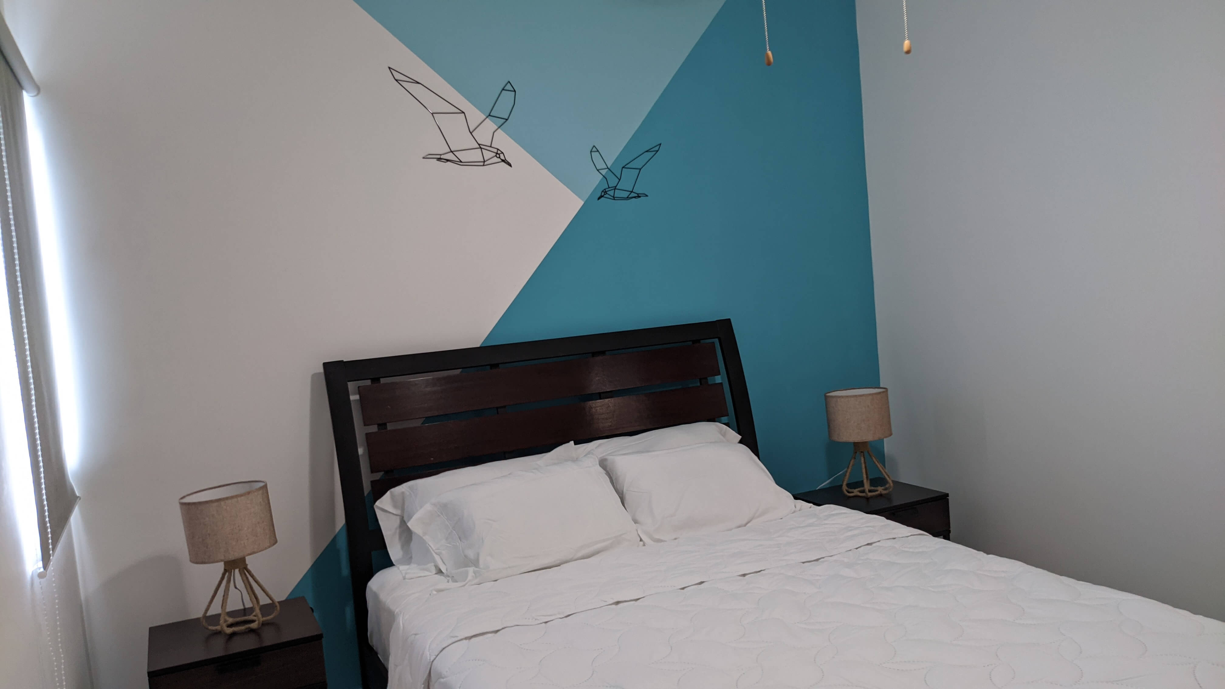 Comfortable bedroom in Panama beach rental with premium bedding for restful nights